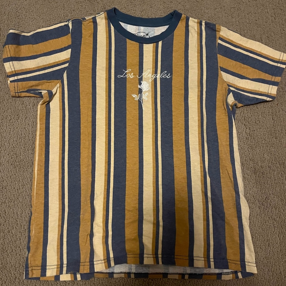 Striped Los Angeles Tee *Rare*